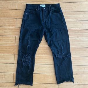 Frame black crop jeans - Size 26